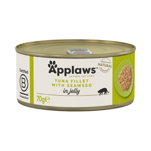 Applaws консервы для кошек в желе,  тунец/водоросли, 70 г