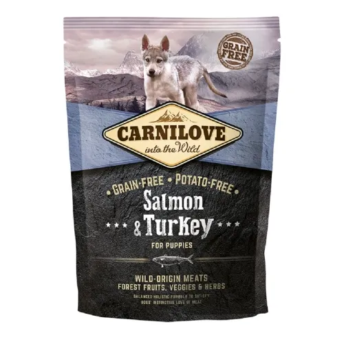 CARNILOVE KUTSIKA TÄISSÖÖT LÕHE/KALKUN 1,5KG*