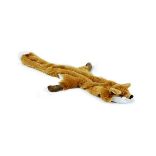Beeztees Flatinos игрушка для собак, лиса,  52  см, коричневая