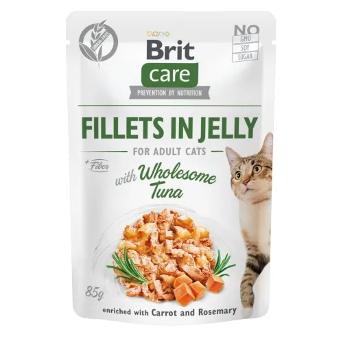 BRIT CARE KASSI EINEKOTIKE ŽELEES TUUNIKALA 85G*