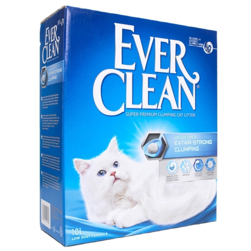 Ever Clean Extra Strong комкующийся кошачий наполнитель, 6кг