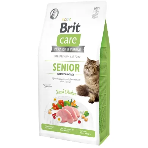 BRIT CARE KASSI TÄISSÖÖT SEENIOR WEIGHT CONTROL 400G*