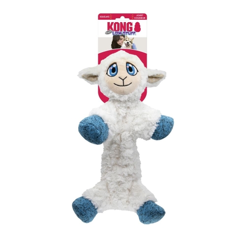 Игрушка для собаки Kong Low Stuff Flopzie овечка