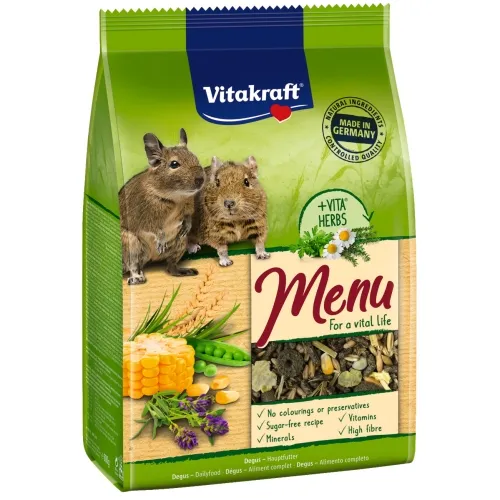 Vitakraft Menu Vital корм для дегу, 600 г