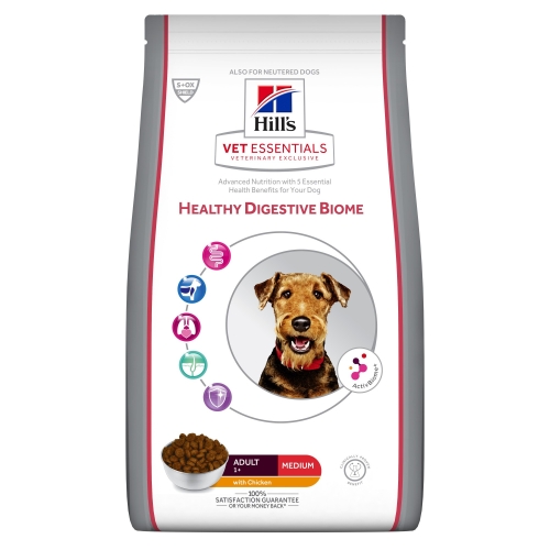 HILLS VE KOERA TÄISSÖÖT HEALTHY DIGESTIVE BIOME MEDIUM  KANA 2KG #