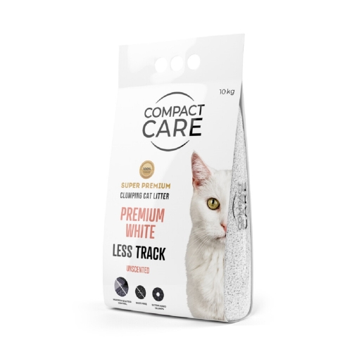 COMPACT CARE KASSILIIV PREMIUM WHITE LESS TRACK 10KG*