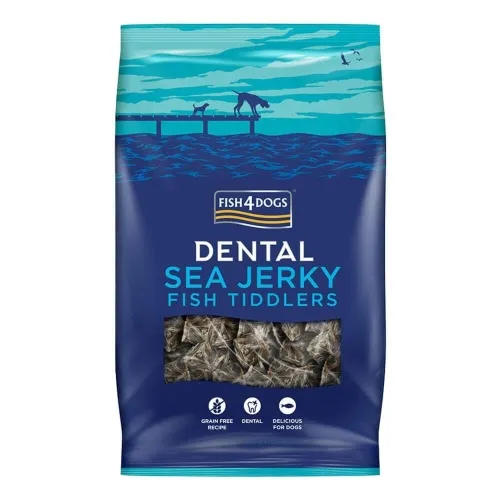 Fish4Dogs Sea Jerky Tiddlers лакомство для собак, 100 г