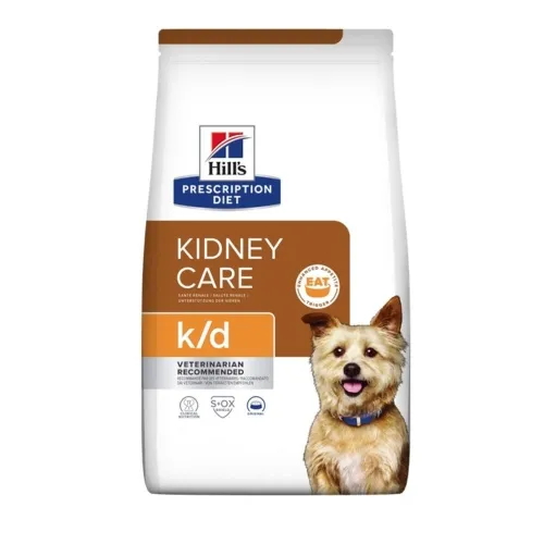 Hill's Prescription Diet K/D корм для собак с курицей 1,5кг