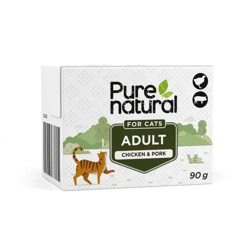 PURENATURAL KASSI MÄRGTOIT KANA/SIGA 90G*