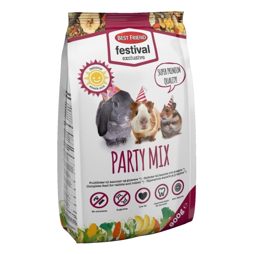 Best Friend Festival Excl. Party Mix корм для кроликов/грызунов, 900 г