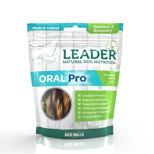 Leader Oral Pro лакомство для собак, овсянка/розмарин, 130 г