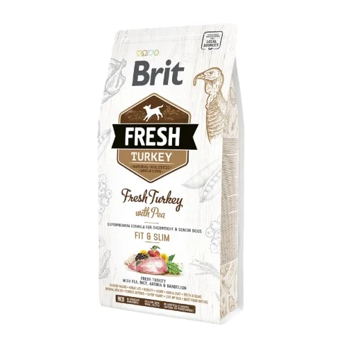BRIT FRESH KOERA TÄISSÖÖT FIT&SLIM KALKUN/HERNES 2,5KG*