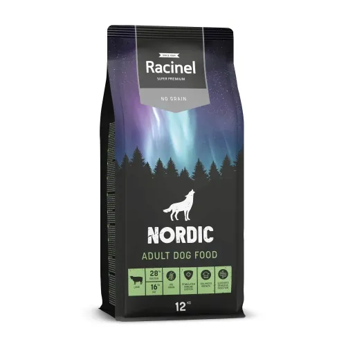 RACINEL KOERA TÄISSÖÖT KANA/LAMMAS 12KG