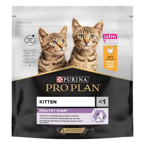 Pro Plan Original сухой корм для котят, курица/рис, 0,4 кг