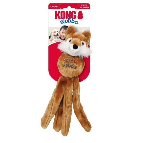 Kong Wubba Friend игрушка для собак, шерстяной медведь, текстиль, L