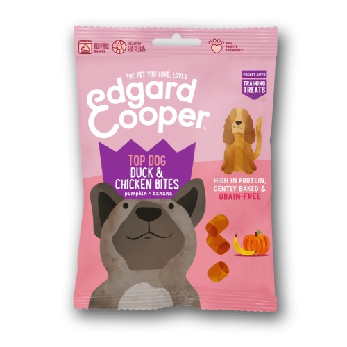 Edgard Cooper Bites лакомство для собак, утка/курица, 50 г