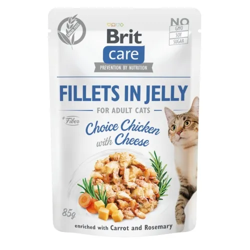 BRIT CARE KASSI EINEKOTIKE ŽELEES KANA/JUUST 85G*