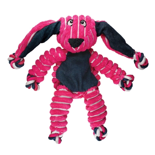 Kong Floppy Knots Bunny игрушка для собак, заяц, размер S/M 