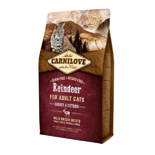 CARNILOVE KASSI TÄISSÖÖT ENERGY&OUTDOOR PÕHJAPÕDER 2KG*