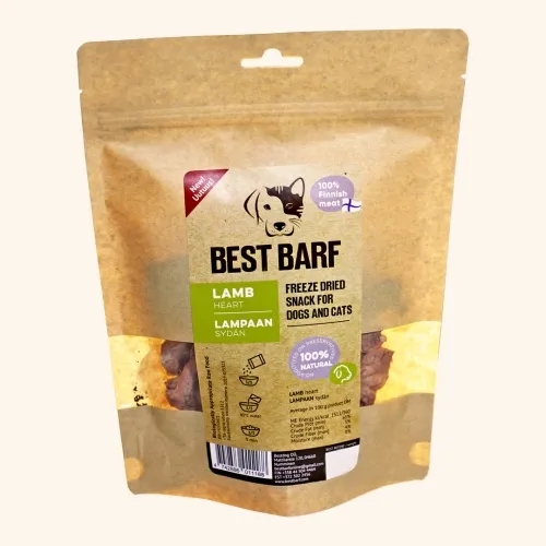 Best Barf лакомство холодной сушки, баранье сердце 100 г