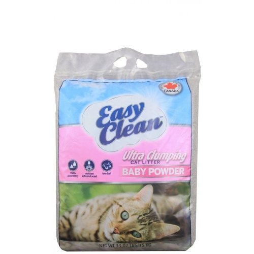 Easy Clean Kanada наполнитель для кошачьих туалетов, Baby Powder, 15 к
