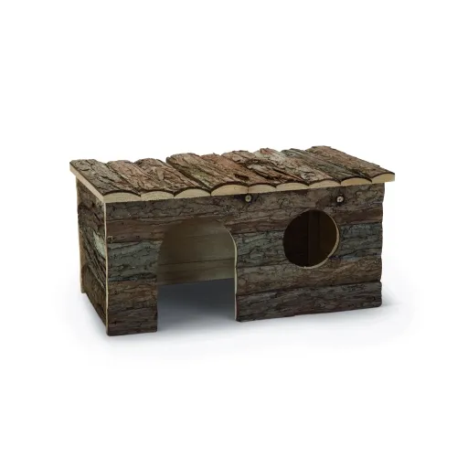 Beeztees Forest Log-Cabin Royal домик для грызунов, 40X23X20см