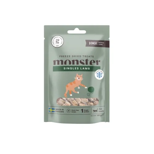 MONSTER CAT KASSI KÜLMKUIVATATUD MAIUS LAMMAS 45G*