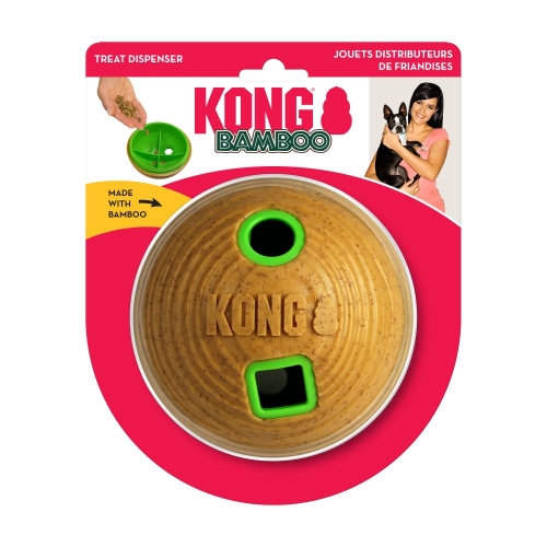 KONG BAMBOO FEEDER KOERA MÄNGUASI TÄIDETAV PALL