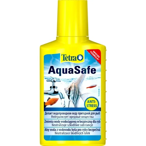 Tetra Aquasafe жидкий фильтр для аквариумной воды, 100мл