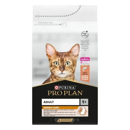 Pro Plan Optiderma Elegant сухой корм для кошек, лосось, 1,5 кг