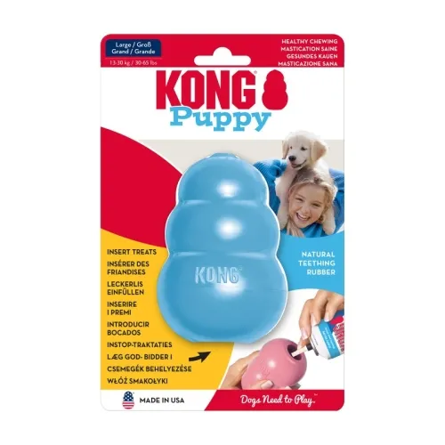 Kong Puppy игрушка для щенков, резиновая, наполняемая, размер L