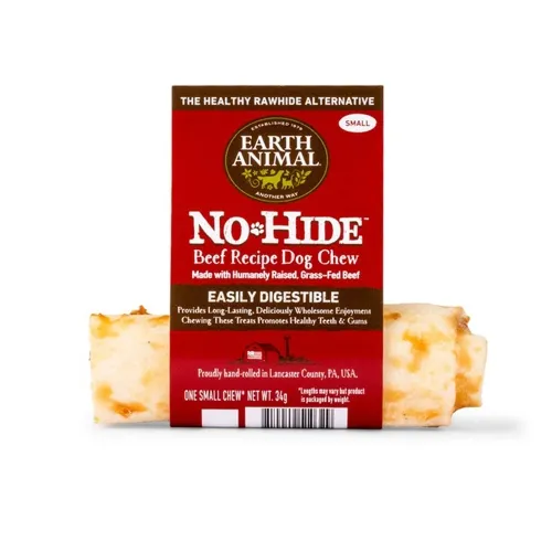 EARTH ANIMALS KOERA MAIUS NO-HIDE NÄRIMISPULK VEIS S #