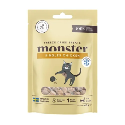 MONSTER CAT KASSI KÜLMKUIVATATUD MAIUS KANA 45G*
