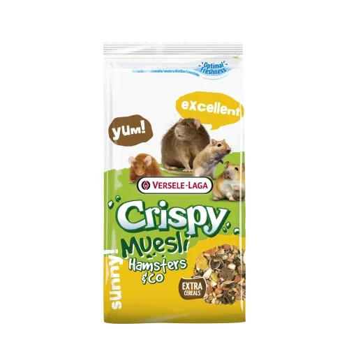 Полноценный корм для хомячков VERSELE-LAGA CRISPY MUESLI 400 г