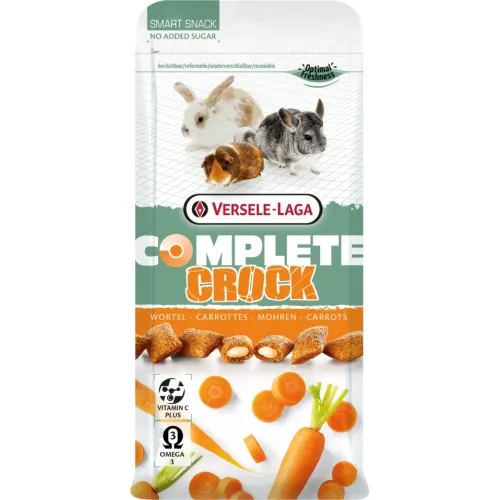 Versele-Laga Crock Complete лакомство для грызунов, морковь, 50 г