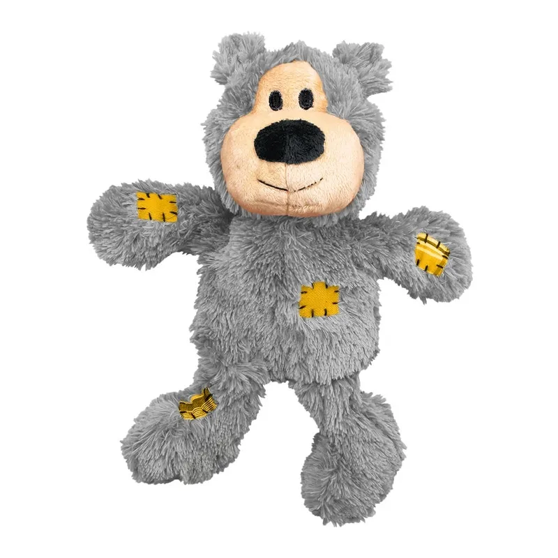 Kong Wildknots игрушка для собак, пищащий медведь, текстиль, M/L - Изображение товара 2