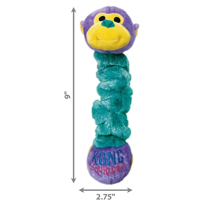 Kong Squiggles S игрушка для собак, текстиль, растягиваемая - Изображение товара 3