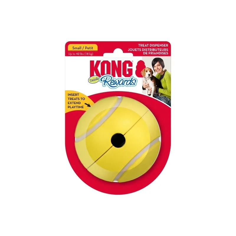 Kong игрушка для собак, маленький теннисный мяч - Изображение товара 2