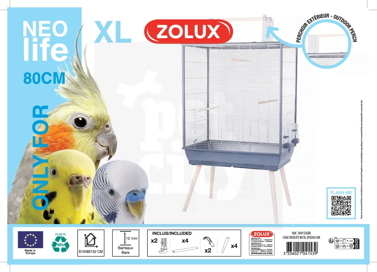 ZOLUX LINDUDE PUUR NEOLIFE 80XL HALL - Изображение товара 2