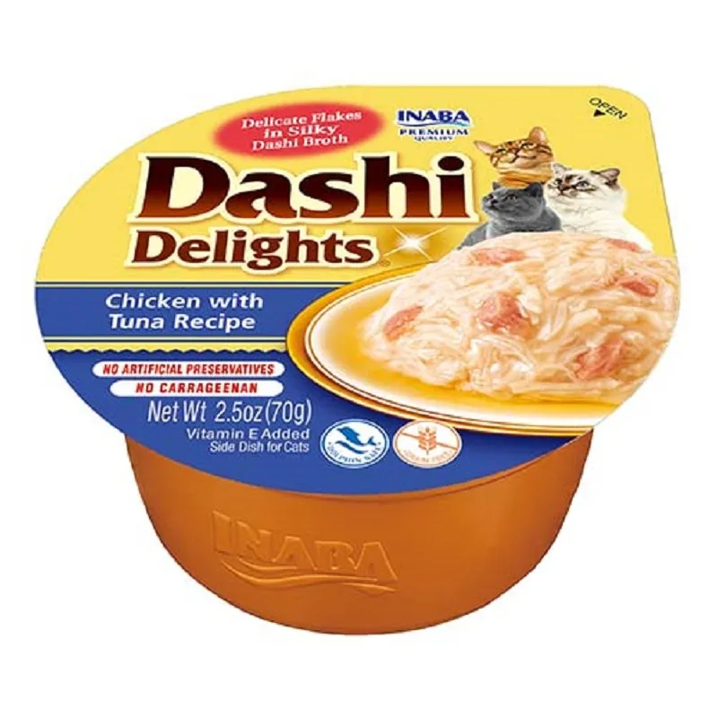 CHURU KASSI TÄIENDSÖÖT DASHI DELIGHTS KANA/TUUNIKALA 70G N1 # - Изображение товара 2