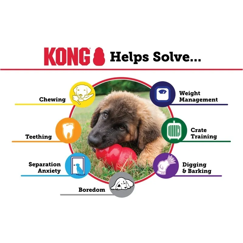 Kong Puppy игрушка для щенков, резиновая, наполняемая, S - Изображение товара 4