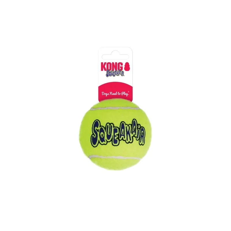 Kong Air игрушка для собак, теннисный мяч со свистком, размер L - Изображение товара 2